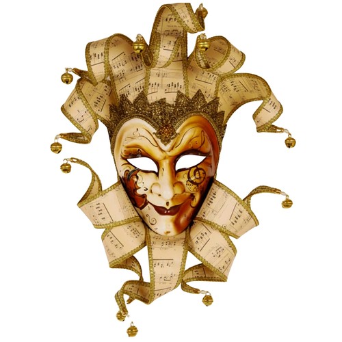 Joker Avec Masque De Mascarade