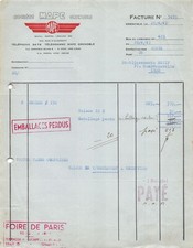 1947 SOCIETE MAPE A GRENOBLE - ETS RETIF A LYON