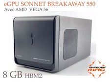  eGPU SONNET BreakAway 550 + AMD VEGA 56 8GB HBM2   Mac Book Pro /Air Mac Mini