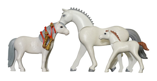 Playmobil cheval poney poulain
