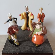 Lot 5 Figurines de collection miniatures Kinder Nestlé 1997 - Les 101 Dalmatiens