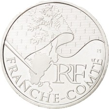 Pièce de monnaie, France, 10 euros, 2010, UNZ, argent, KM:1653