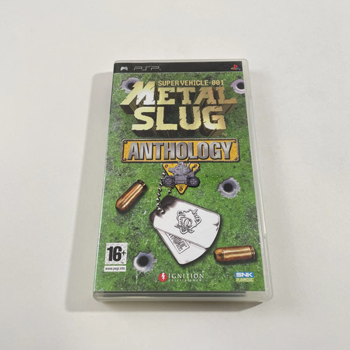 Psp boîte vide metal slug - psp,
