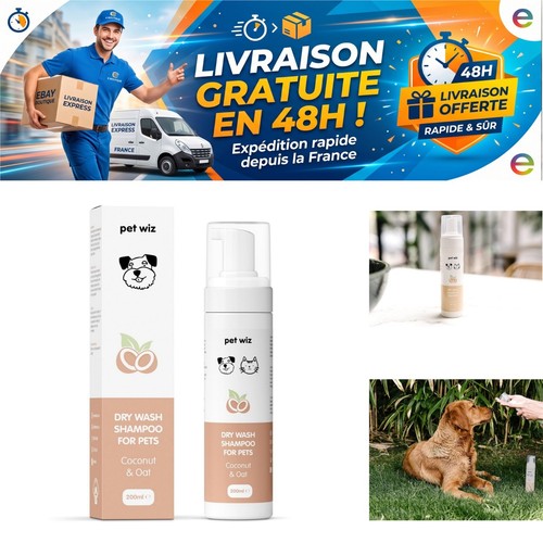 Shampooing sec pour - , et