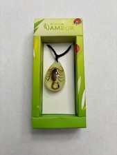 Real Scorpion Resin Necklace