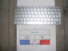 Clavier AZERTY pour HP Mini 210 Réf: 622344-051