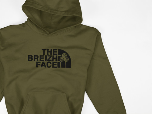 Sweat capuche unisexe breizh - capuche,