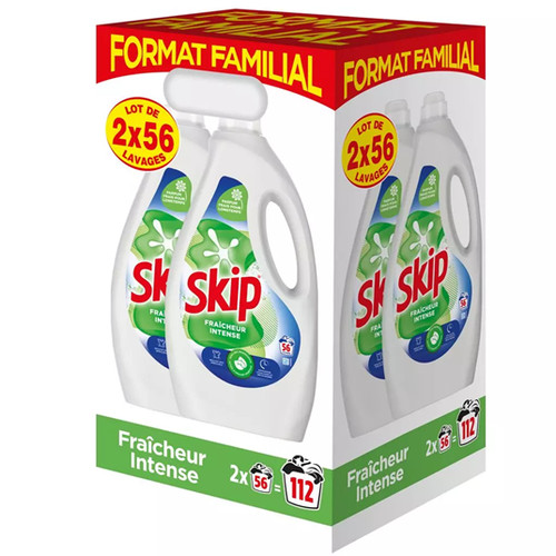 Pack 112 lavages lessive