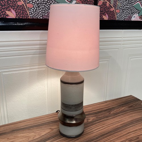 Lampe céramique estampillée - cÉramique,