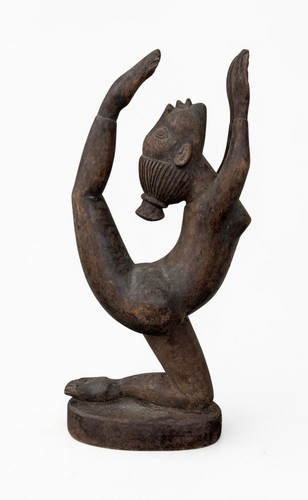 Sculpture bois sculpté - , singe