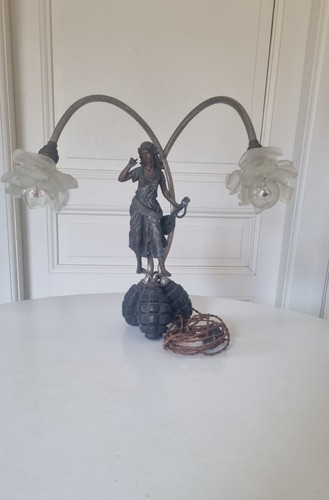 Lampe chevet vintage - de, /