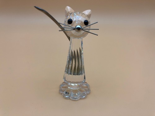 Figurine swarovski chat cm - figurine,