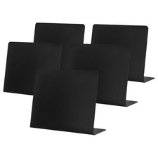  Tableau noir en PVC, 5 pièces, panneaux de messages de table, tableaux de mémo