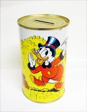 Picsou - Merchandising - Tirelire Métal Promotionnelle Picsou (Crème Dessert Mon