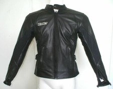 Veste De Moto En Cuir Avec