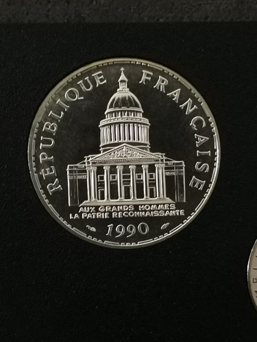 100 francs argent pantheon - francs,