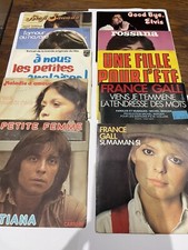Lot 10 Disques Vinyle 44 T