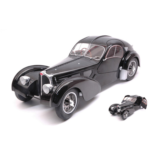Bugatti atlantic 1937 black - bugatti,