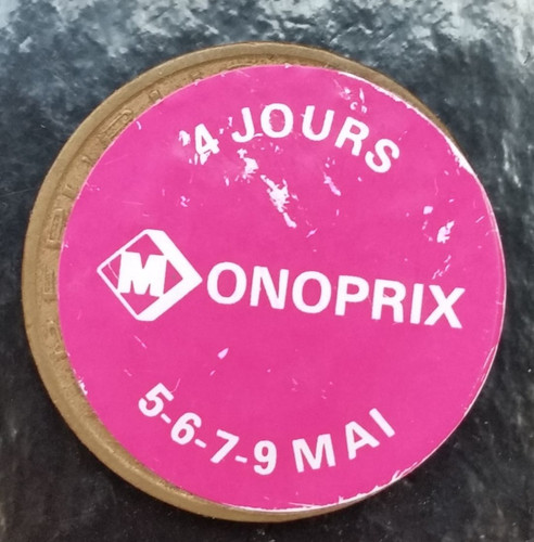 Jeton publicitaire francs - jeton,