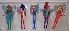 Lot De 5 poupées Winx Rainbow
