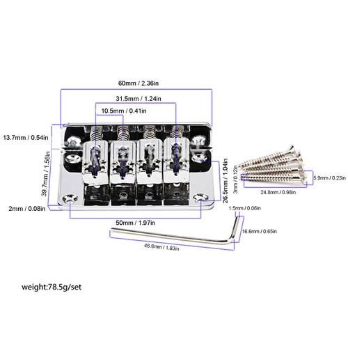 String fixed bridge - 4,