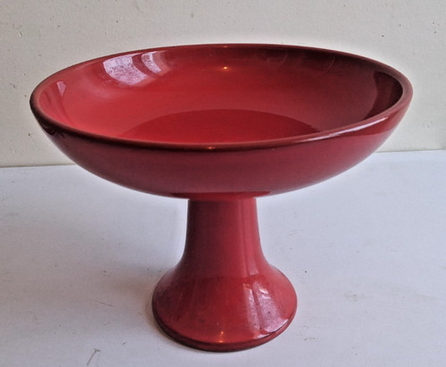 Compotier terre cuite rouge - terre,