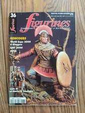 Figurines nº36, diorama, 54 mm, modélisme, sculpture, peinture, soldats