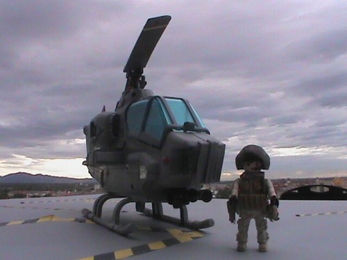 Playmobil custom helicopter - playmobil,