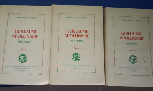 Alcools tomes guillaume - alcools, 2