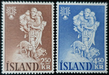 TIMBRES d' ISLANDE - ANNÉE