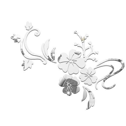 Fleur miroir acrylique - pc,