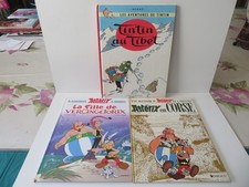 LOT de 3 BD  tintin au tibet