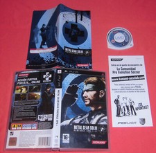 PSP Metal Gear Solid Portable OPS Plus [ESP - FR] CIB Playstation *JRF