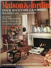 REVUE MAISON ET JARDIN DÉCEMBRE 1970 / JANVIER 1971