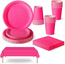 69 Pièces Vaisselle Jetable