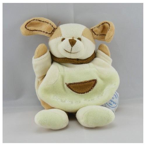 Doudou compagnie chien - doudou, vert