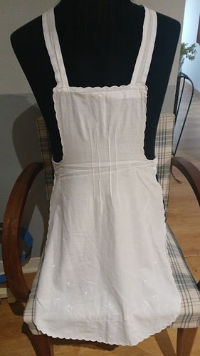 Tablier ancien soubrette - , ancien,