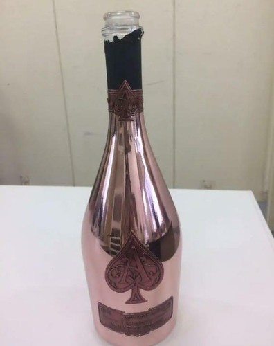 Bouteille champagne vide - de,