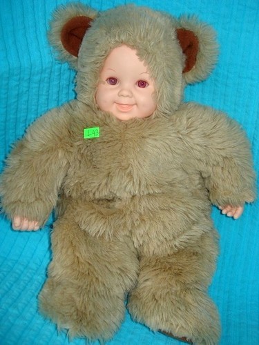 Peluche l43 ours beige - n°l43, :