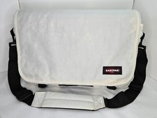 Eastpak Sac Messenger/coursier vintage écru/off white et noir 