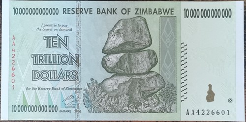 Billet 000 - billet, 10.000.000.000.000