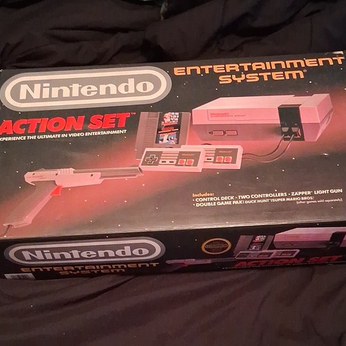 Nintendo nes action set bundle - nintendo,