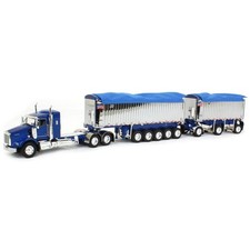 1/64 Kenworth T800 W/Chrome Est Genesis II Fin Décharge Remorque, DCP, 60-1569