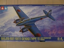 Maquette Avion TAMIYA 1/48 Ref 61078 Nakajima Night Fighter Gekko Type 11 Late P