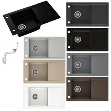 Evier cuisine 76x43 cm - de,