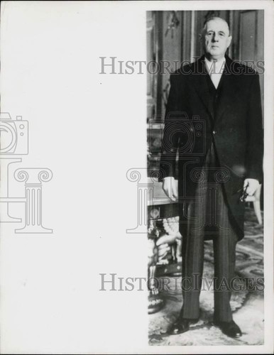 1961 press photo - 1961, de