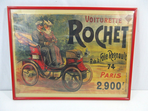 Ancienne rare belle affiche - ancienne,