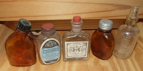 Anciens flacons médicaments - 5,
