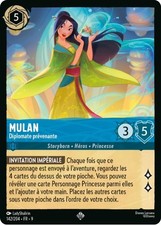 Lorcana - Mulan - Diplomate prévenante - Fabuleux Chapitre 9 - MINT/NMINT - FR