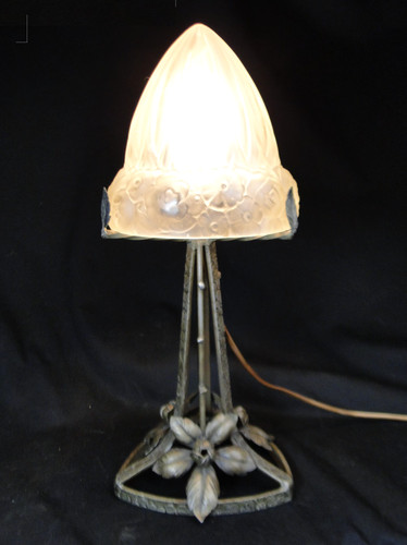 Belle lampe art deco fer - belle,